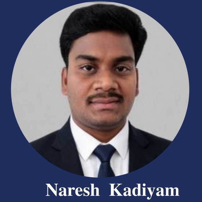 Naresh Kadiyam — Faculty — Chemistry